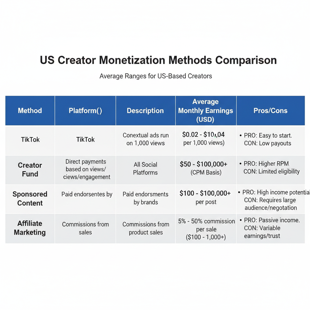 Understanding TikTok Earnings for 1 Million Views in the US — how much does tiktok pay per million views us