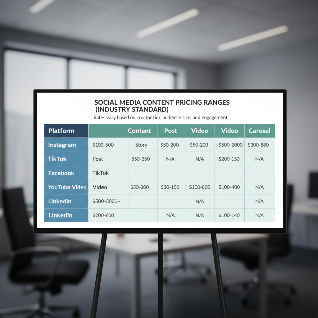 Understand the Time Investment — how much to charge for social media content creation