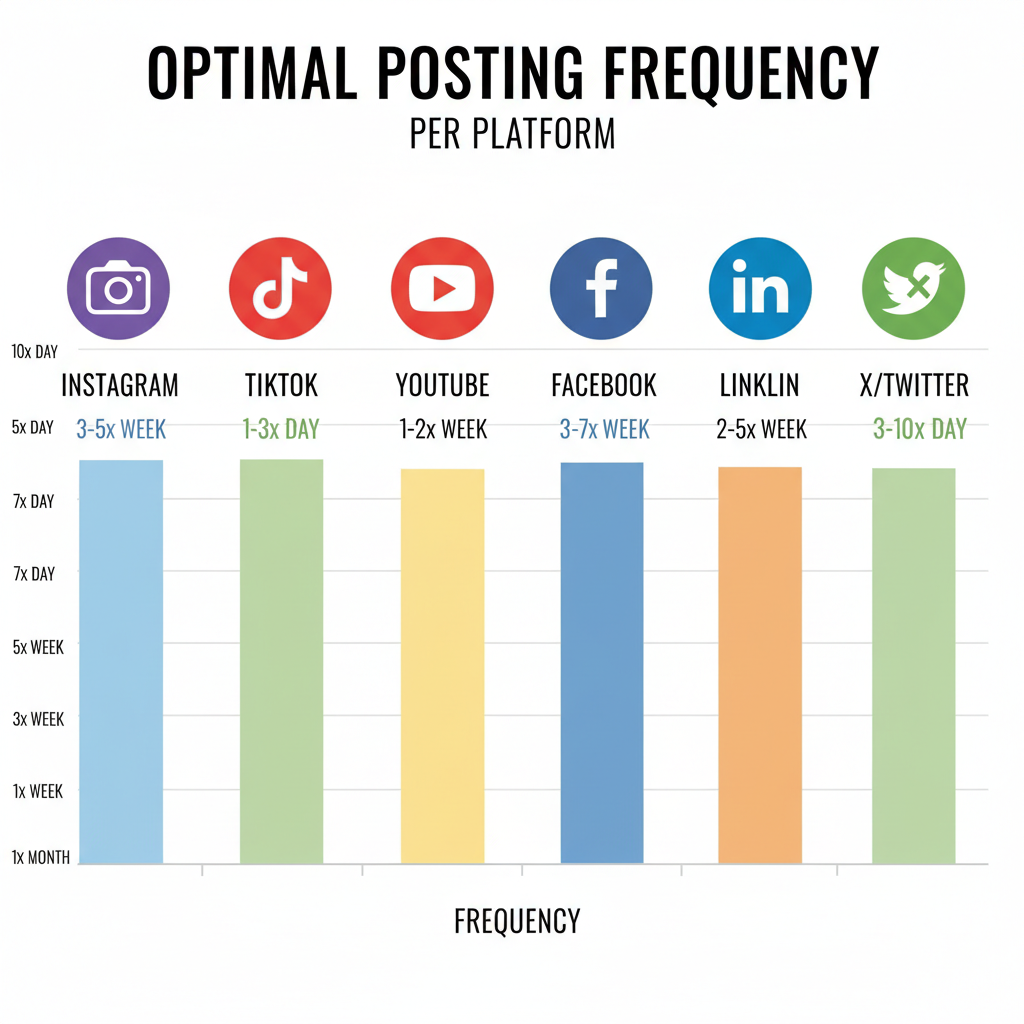 X/Twitter — how often should you post on social media for best results