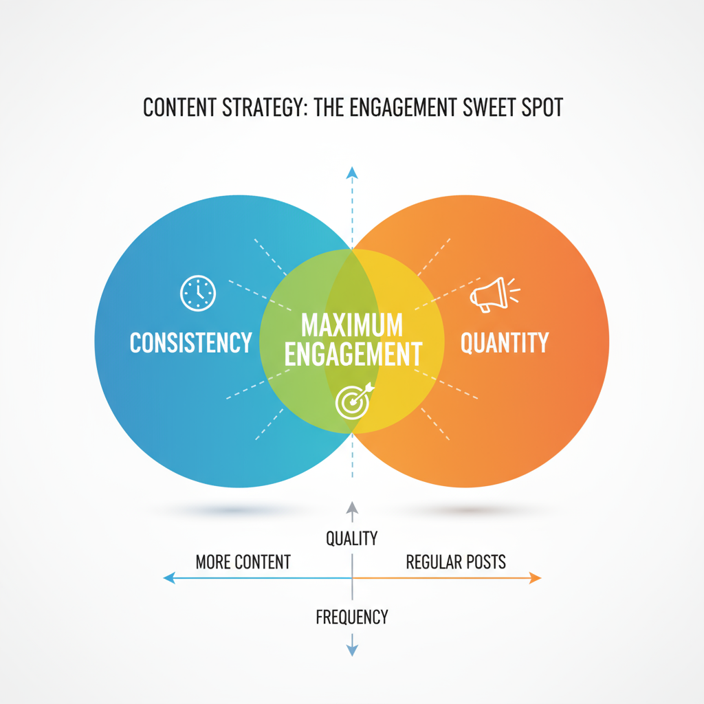 Consistency vs. Quantity — how often should you post on social media for best results