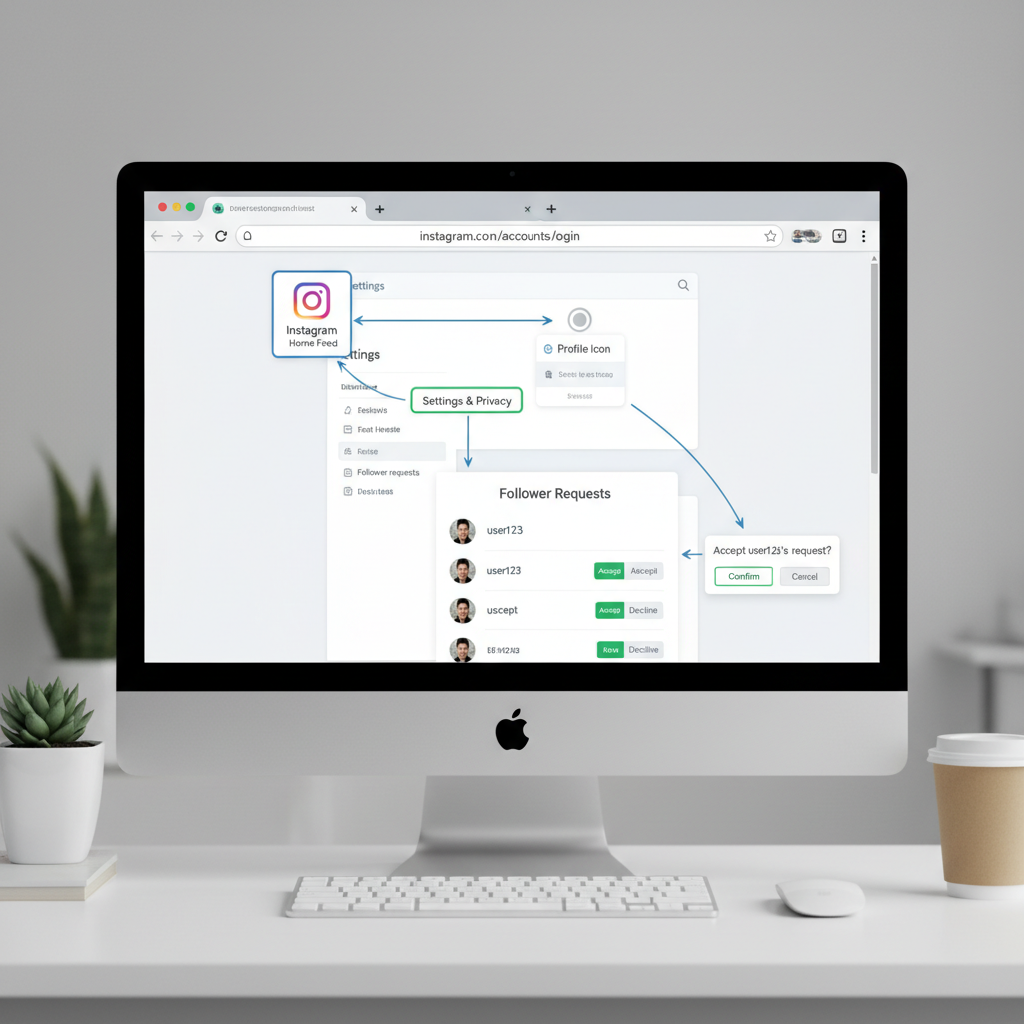 How to Switch to a Private Account for Approving Followers — how to accept followers on instagram
