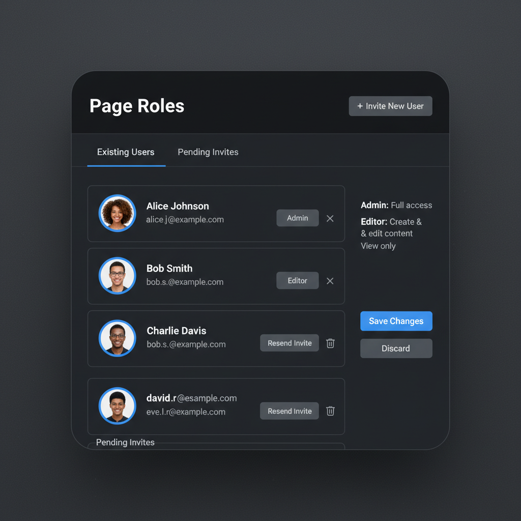 Understanding Facebook Page Roles and Permissions — how to add a user to facebook business page