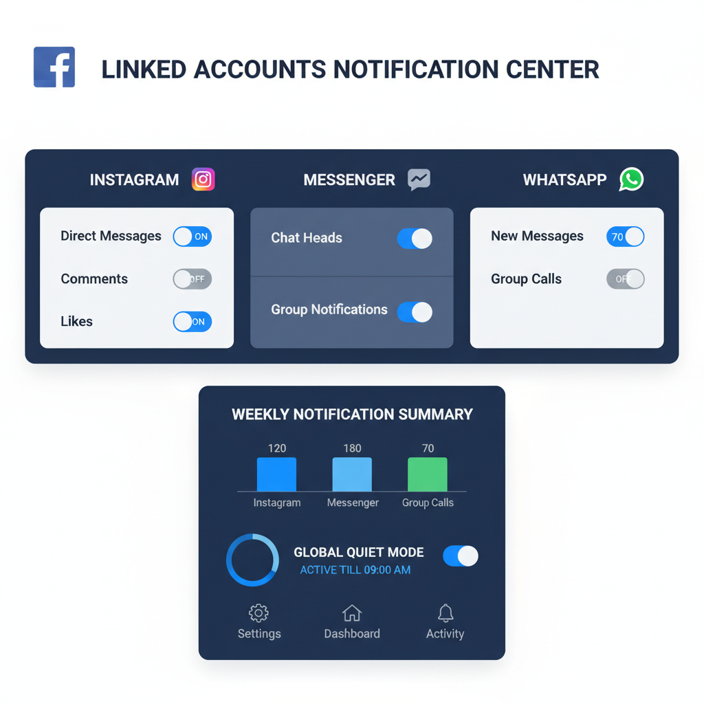 Logging Out or Using Account Switching Options — how to add account on facebook
