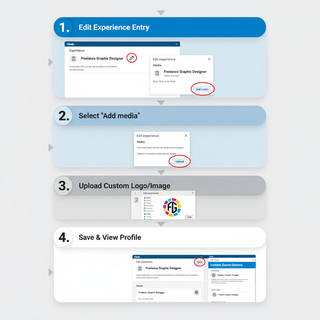 How to Add Company Logo on LinkedIn Without a Company Page — how to add company logo on linkedin without company page