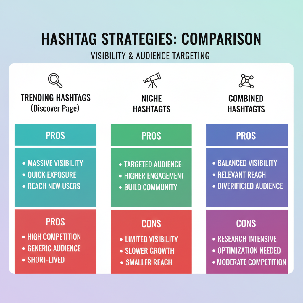 Using the Discover Page — how to add hashtags to tiktok for maximum reach