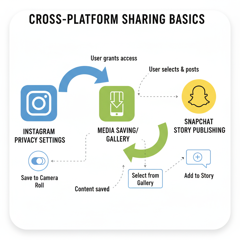 Saving the Post Image or Video Directly — how to add instagram post to snapchat story