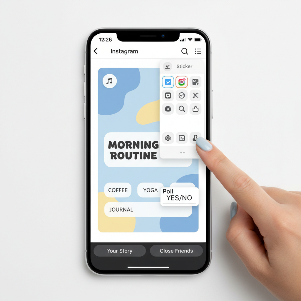 Finding and Downloading IG Story Templates — how to add template to ig story