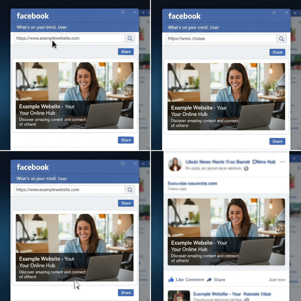 Create a Meta Title and Description — how to add website link to facebook post