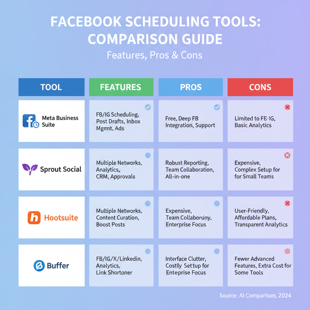 Choosing the Right Scheduling Tool — how to auto post on facebook for maximum engagement