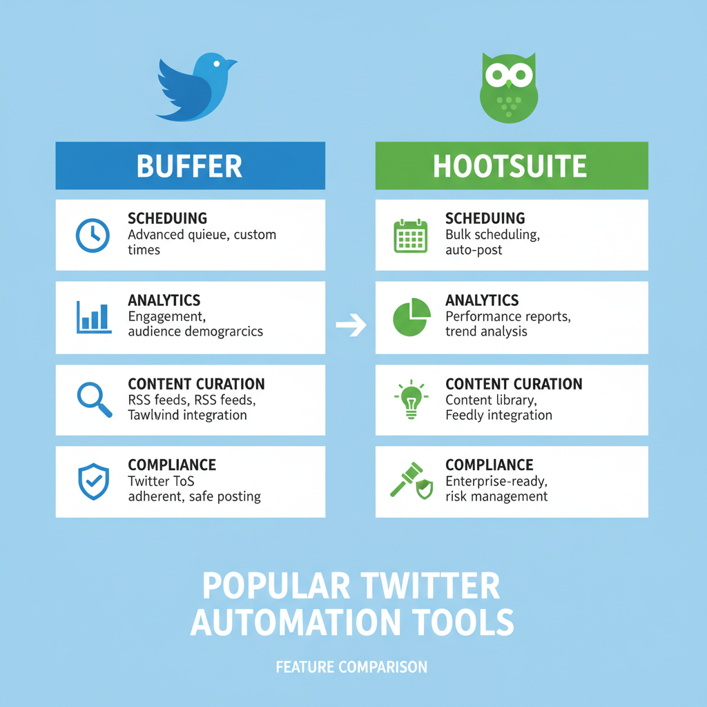 Setting Up a Content Calendar — how to automate tweets on twitter for engagement and growth