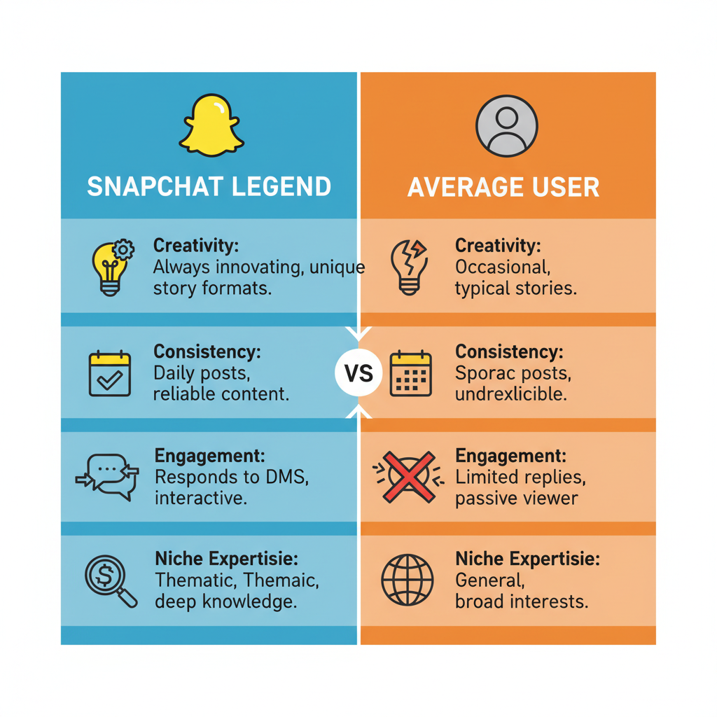 Popular Snapchat Niches — how to become a snapchat legend and grow your influence
