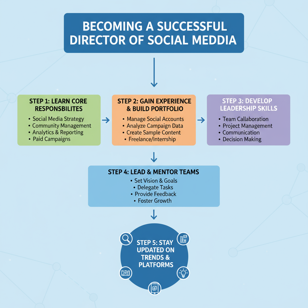 Steps to Become a Successful Director of Social Media — how to become a successful director of social media