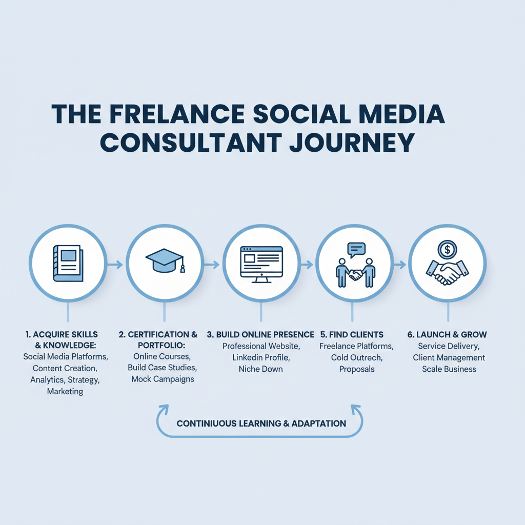 Identify Your Niche — how to become a successful freelance social media consultant
