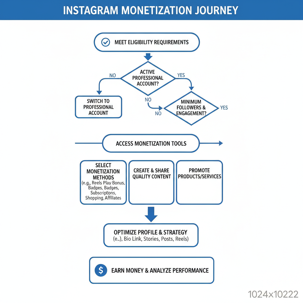 Optimize Your Profile for Professional Presence — how to become monetized on instagram