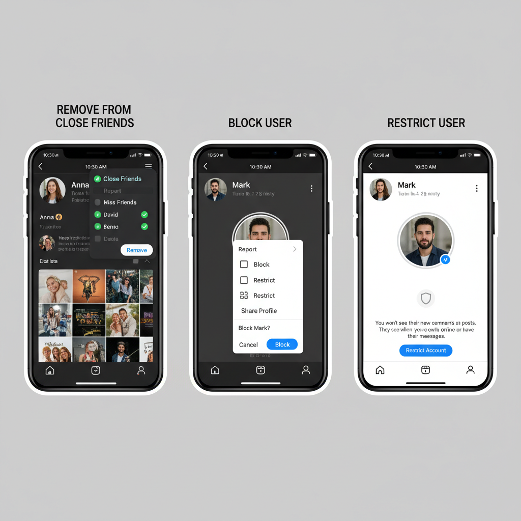 Step-by-Step: Limiting Your Notes Audience via Close Friends List — how to block people from seeing your notes on instagram