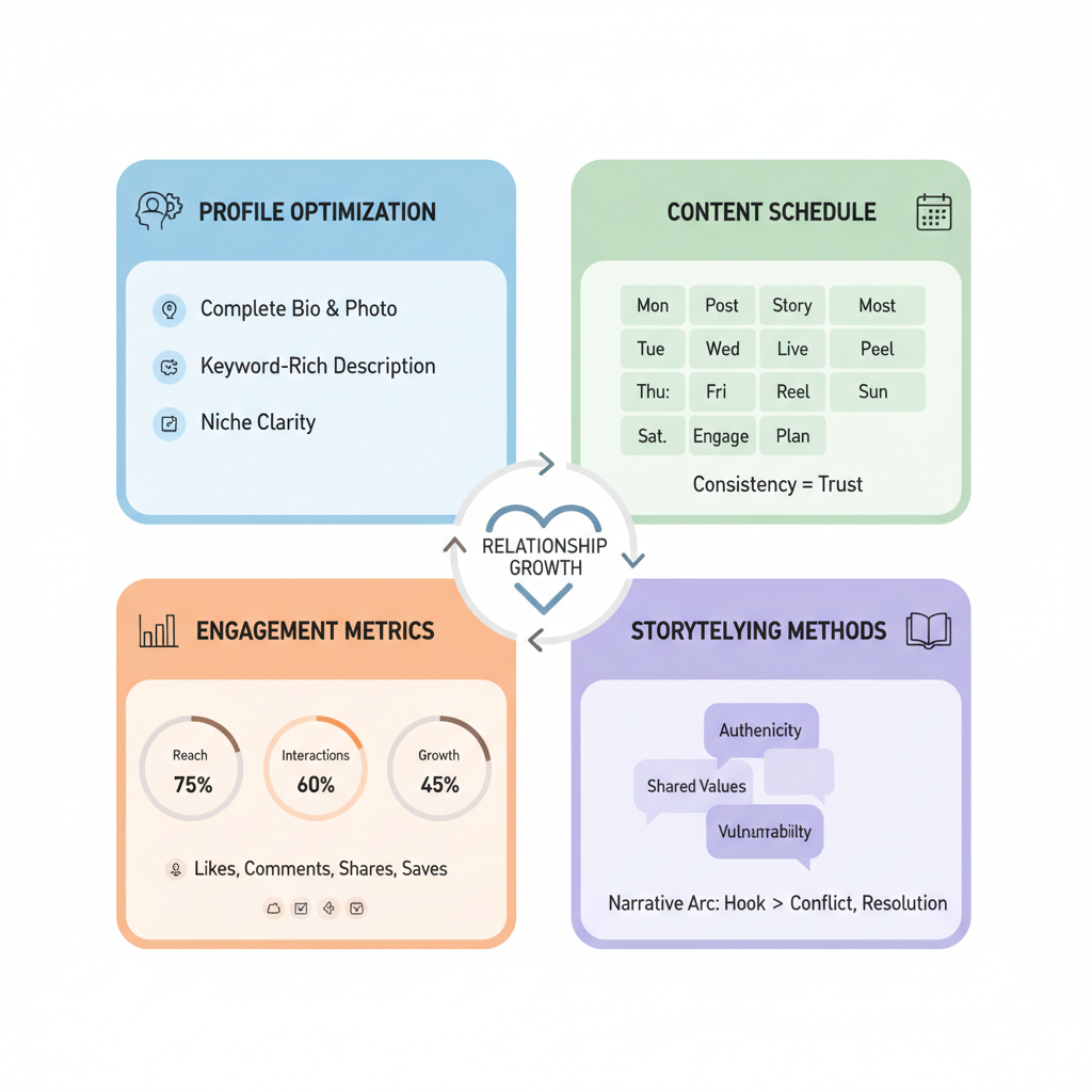 Optimize Your Personal or Brand Profile for Credibility — how to build and grow your social network reseau socieu
