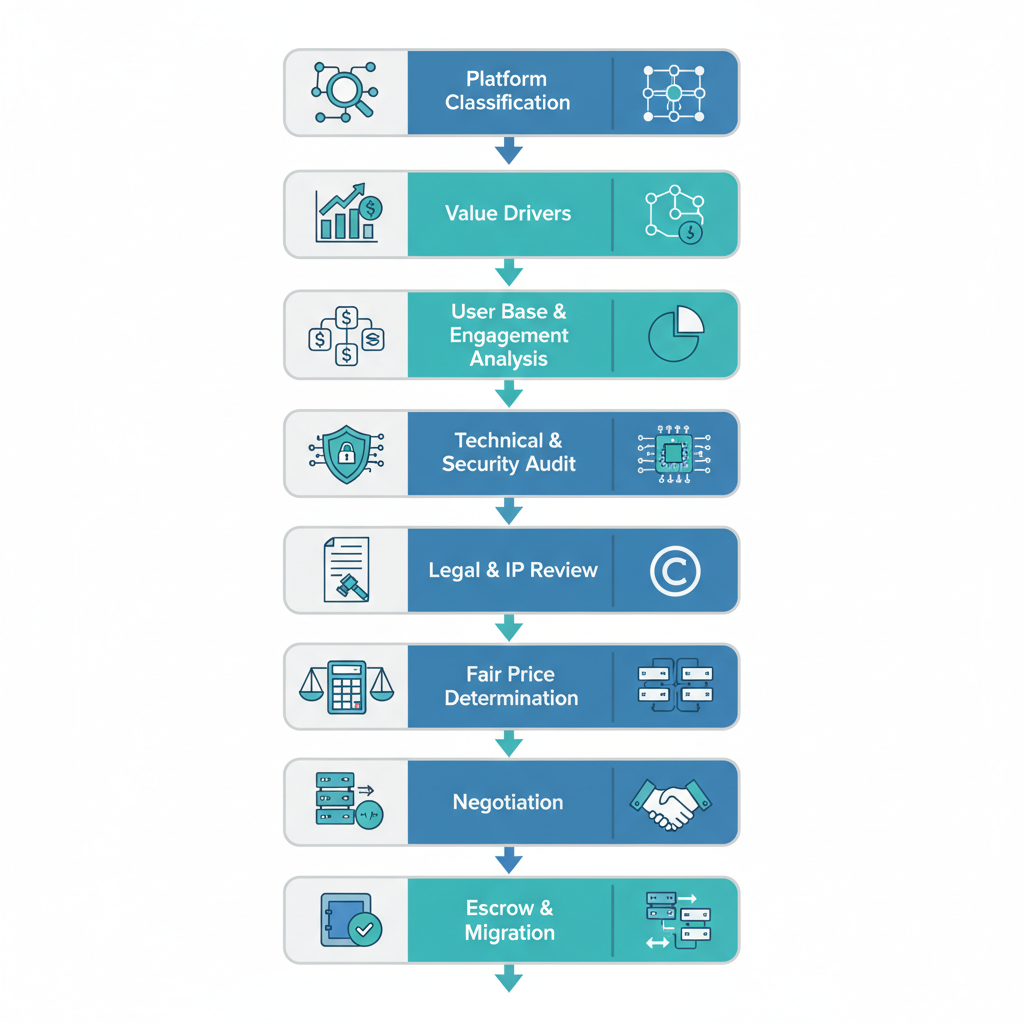 Technical and Security Considerations — how to buy a social media website for sale