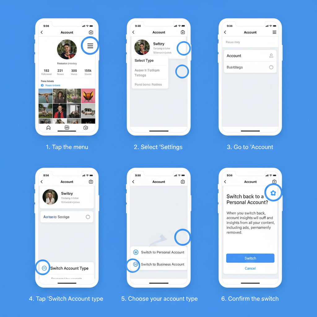 Understanding Instagram Account Types — how to change creator account on instagram