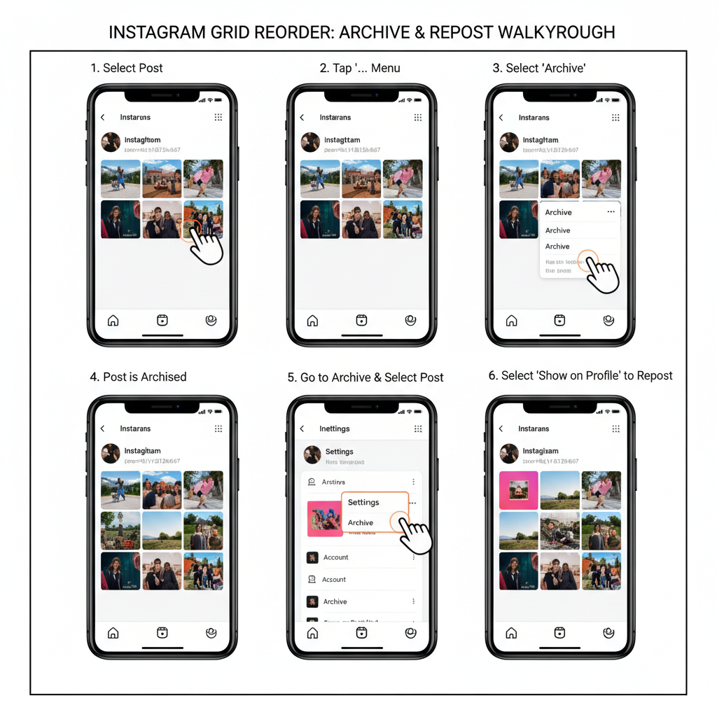 Planning Your Visual Theme and Color Palette — how to change grid on instagram