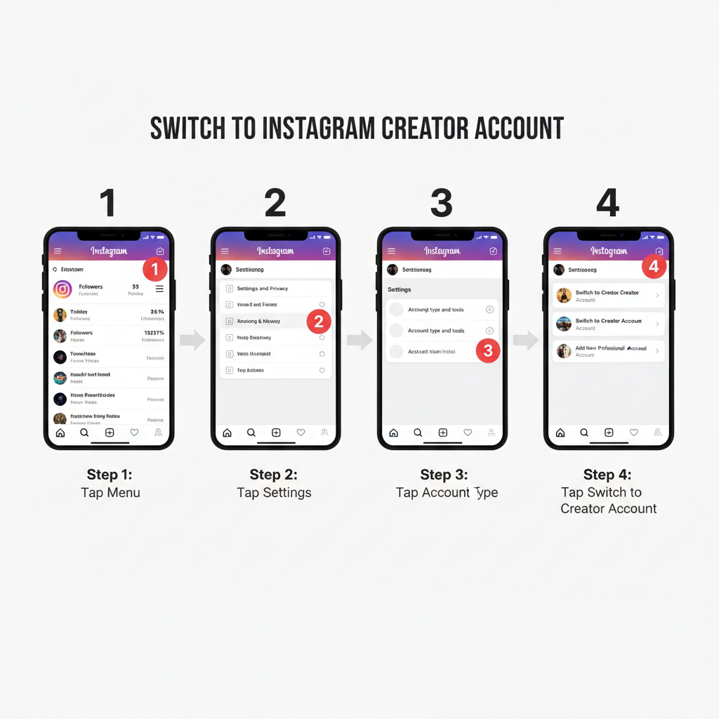 How to Change Instagram to Creator Account (Business → Creator) — how to change instagram to creator account