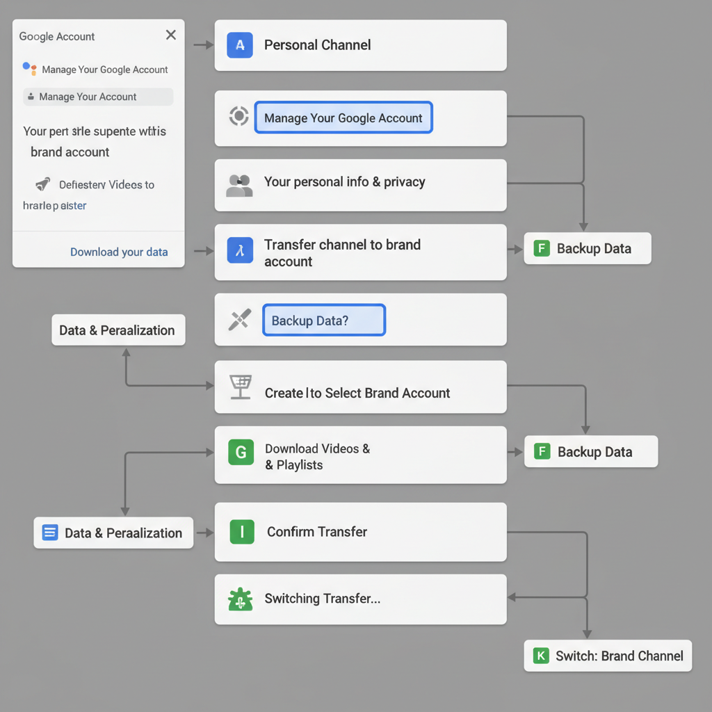 Understanding the Difference Between a Personal and Brand Channel — how to change your channel on youtube