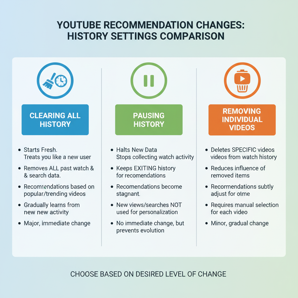 On Mobile (YouTube App) — how to change youtube recommended videos