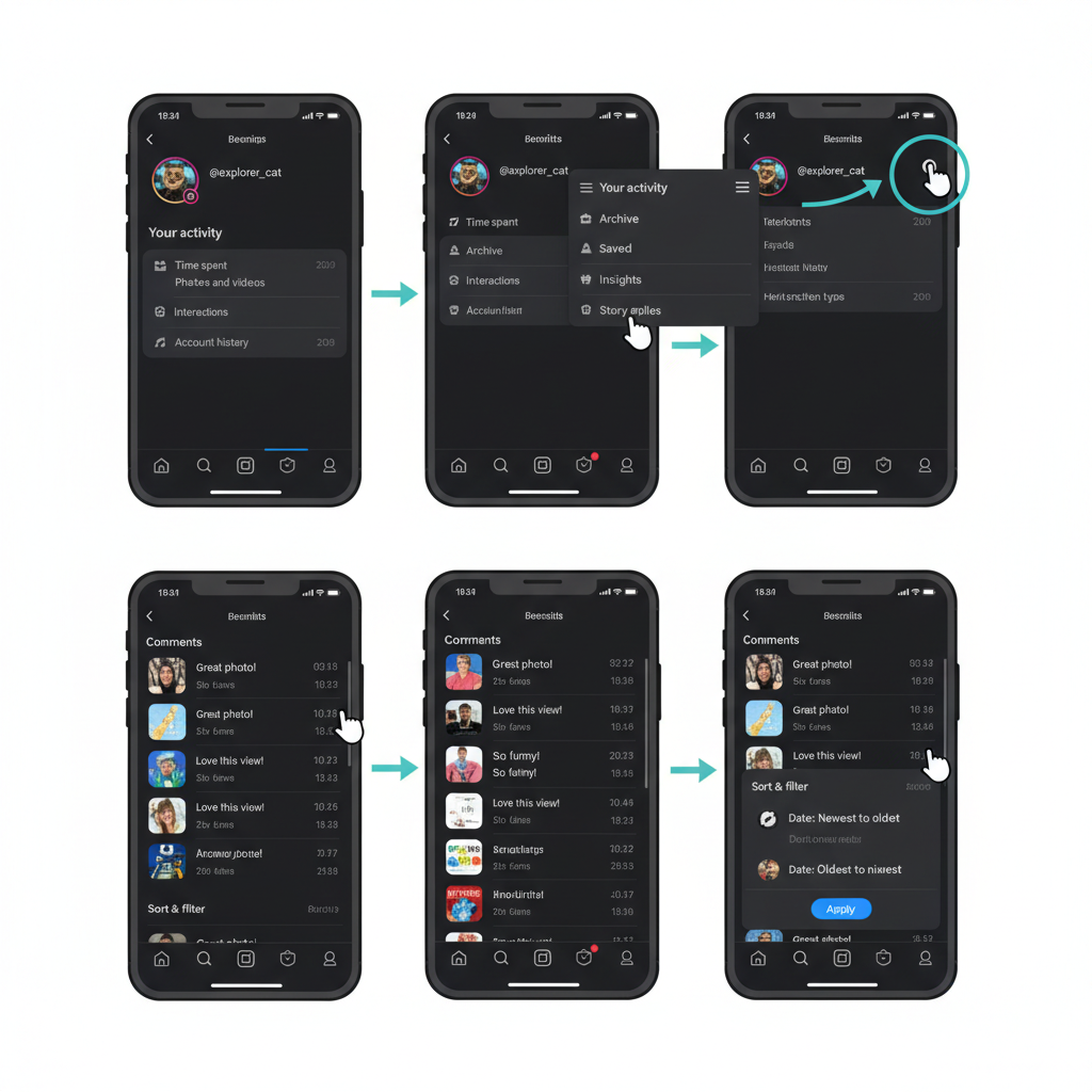 Step-by-Step Guide to Finding Old Comments via the Instagram App — how to check and manage your ig comment history