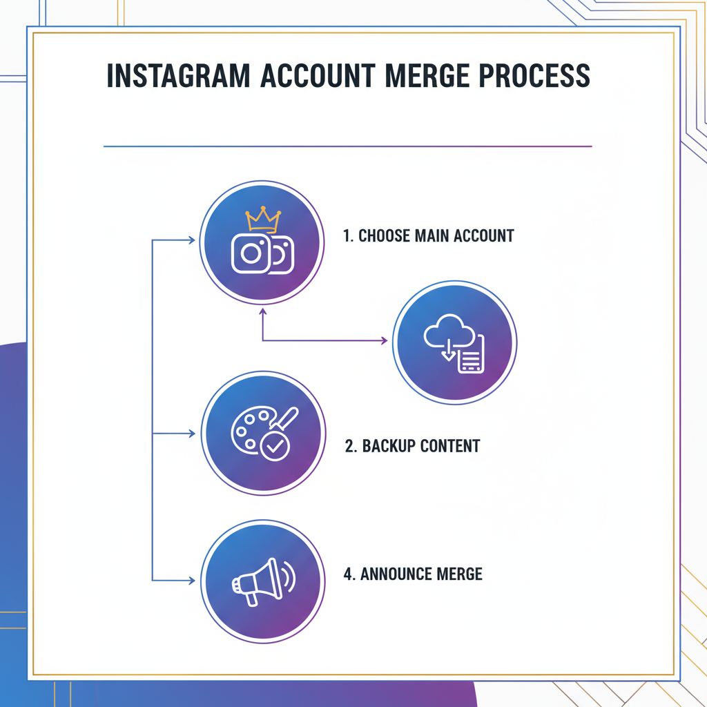 Choose a Primary Account to Keep — how to combine instagram accounts