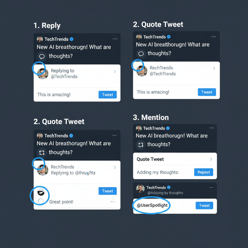Using Appropriate Tone and Respecting Guidelines — how to comment in twitter
