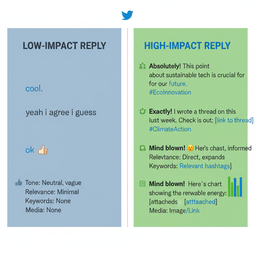 Identify When to Reply: Timing Your Engagement for Maximum Visibility — how to craft engaging replies on twitter for better reach