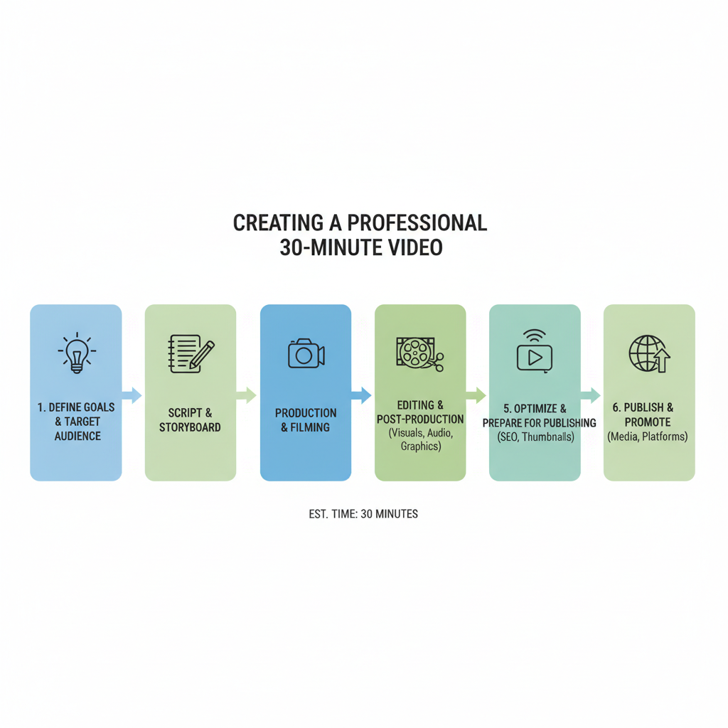How to Make a Professional 30 Minutes Video — how to create a high quality 30 minutes video