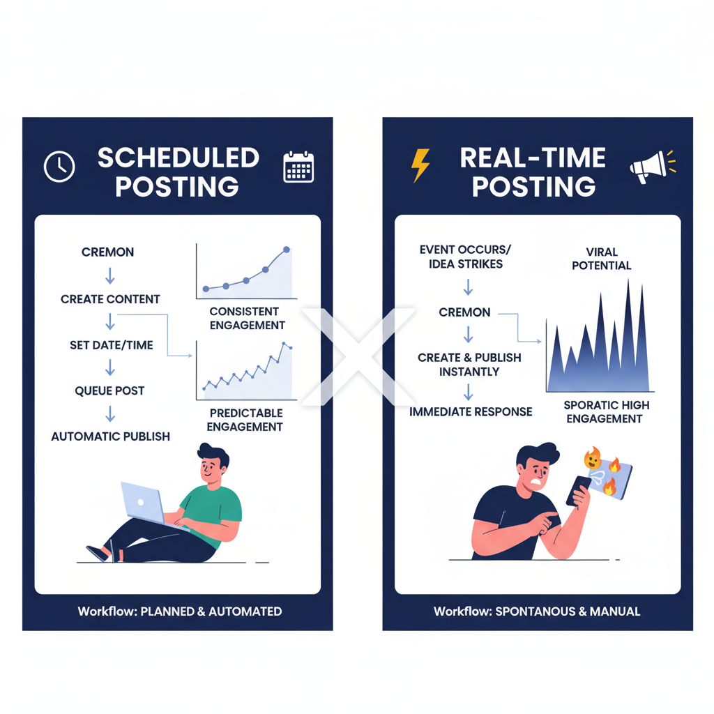Adding Images, GIFs, or Polls to Increase Engagement — how to create a thread on x