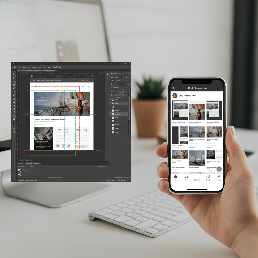Planning Your 9-Grid Concept — how to create aesthetic instagram 9 grid layout