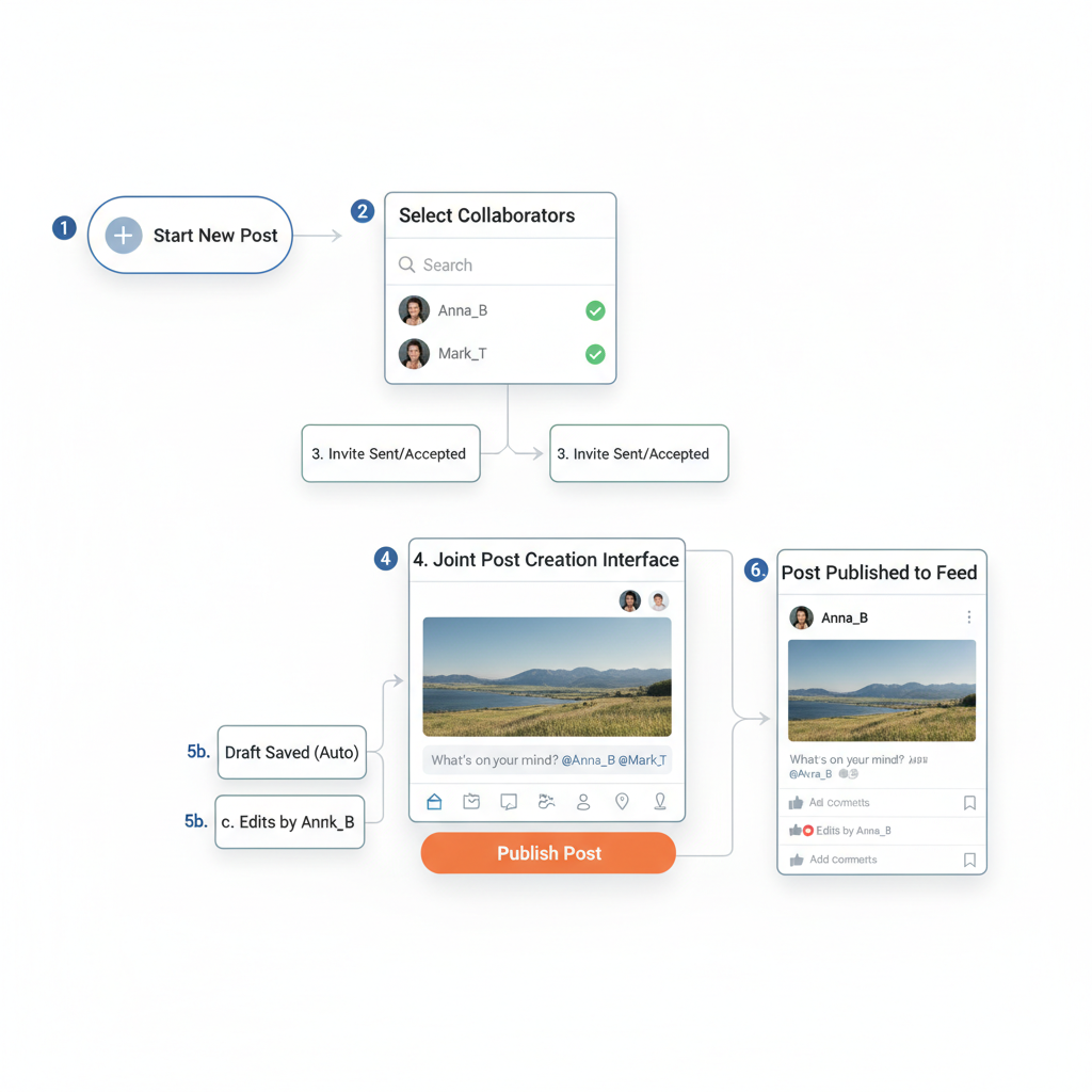 Brainstorming Content Ideas for Both Audiences — how to create an effective joint post on social media