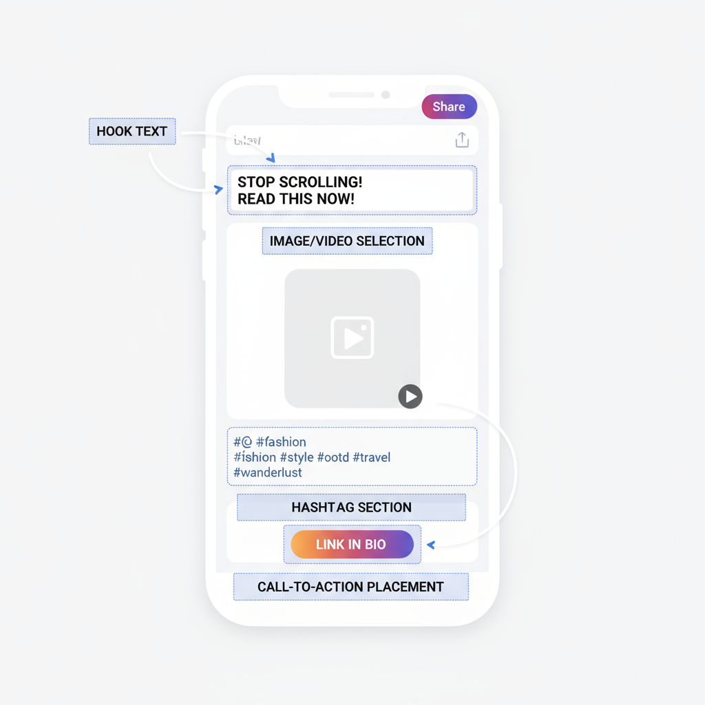 Choose a High-Quality, Relevant Image or Short-Form Video — how to create an engaging instagram post about social media