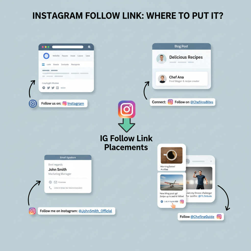 Find Your Instagram Username and Profile URL Format — how to create and share an effective ig follow link