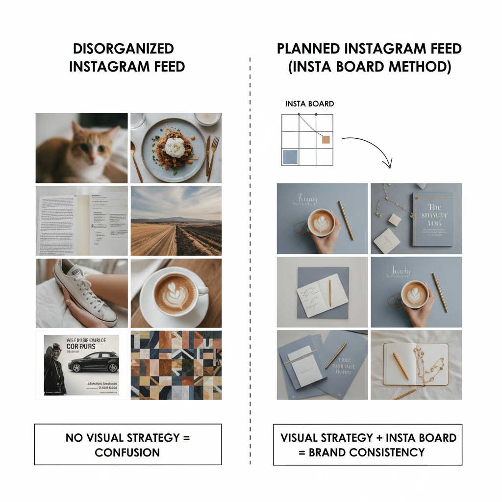 How to Set Up an Insta Board for Visual Inspiration — how to create and use insta board for content planning