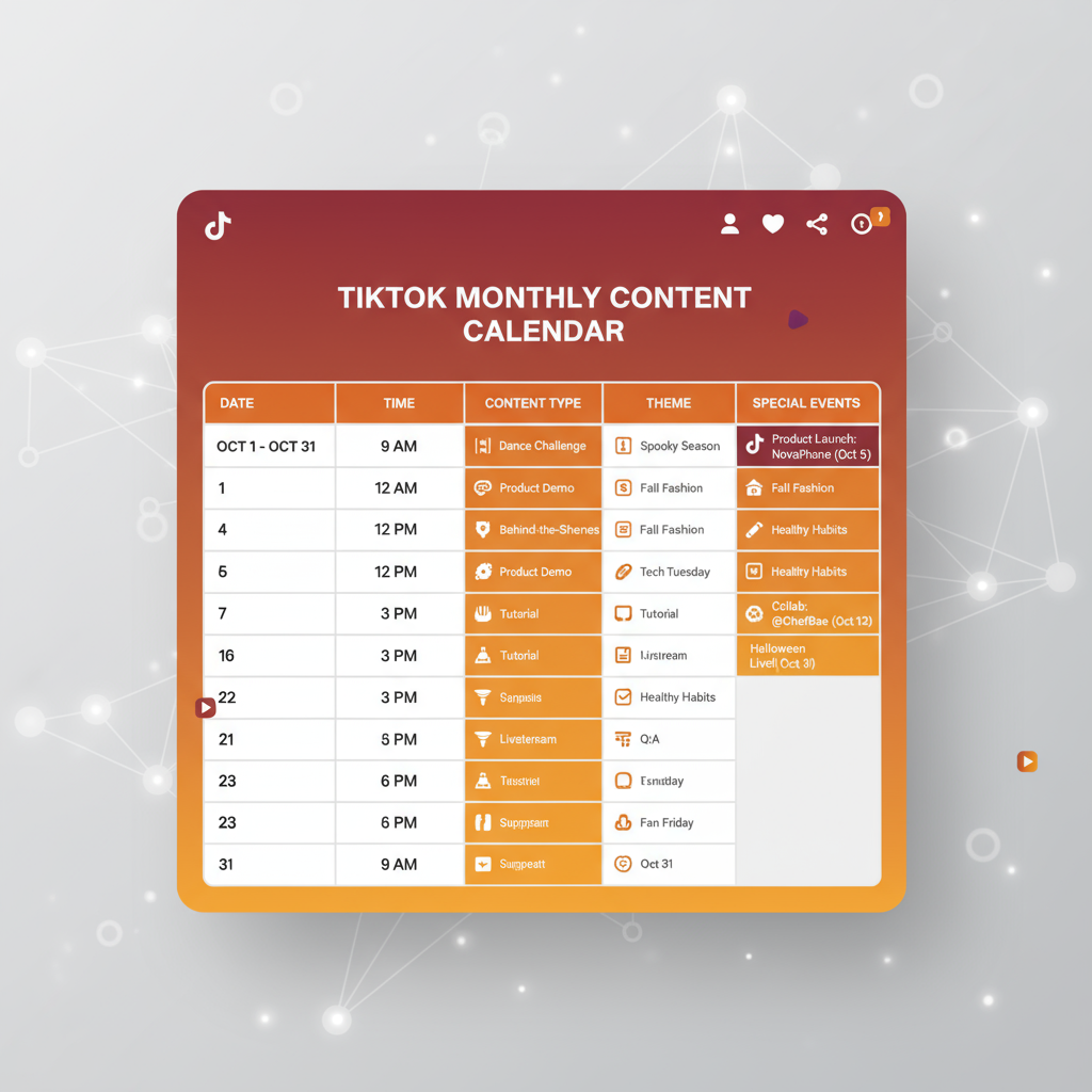Build Flexibility for Real-Time Trends — how to create tiktok content calendar