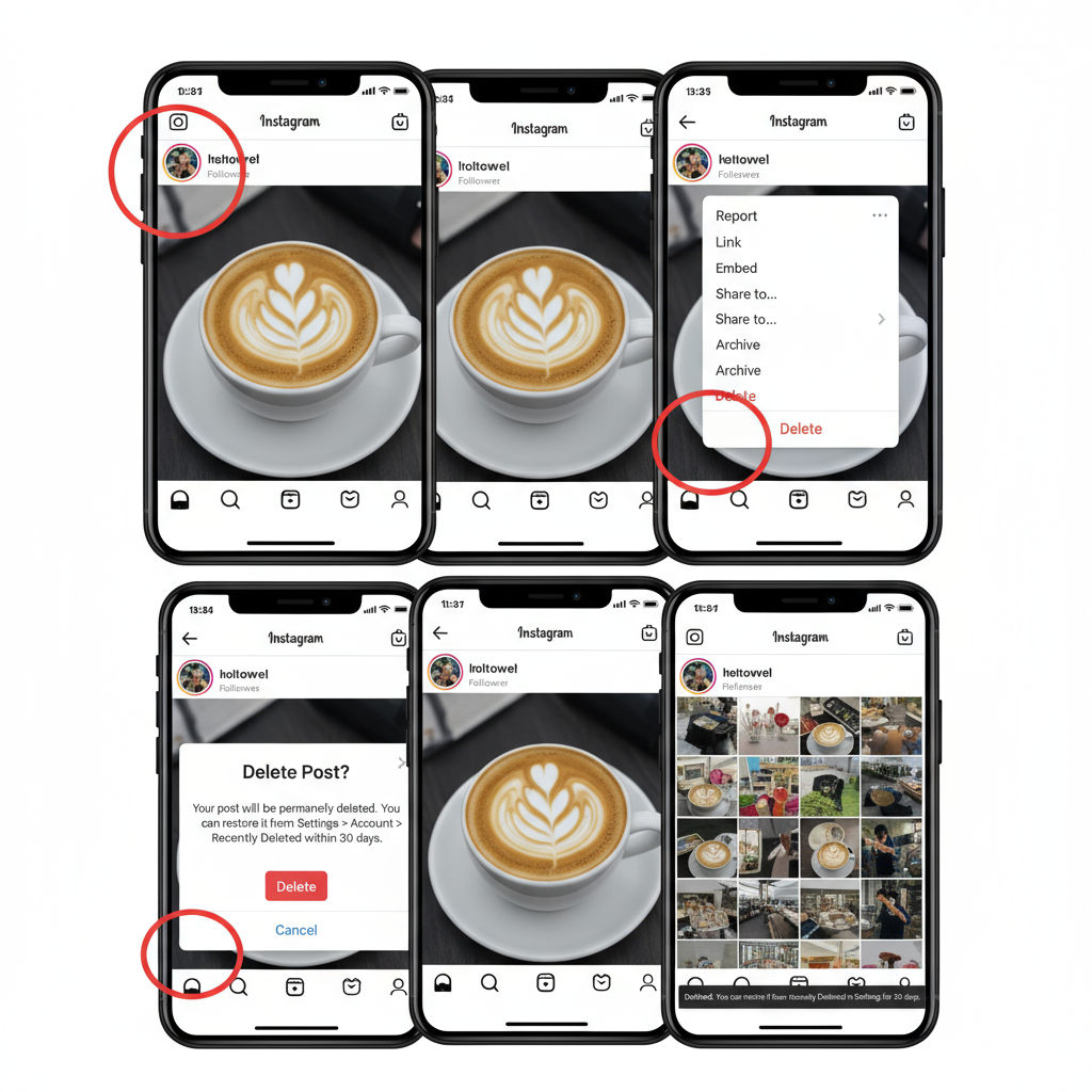 How to Delete a Post on Instagram — how to delete a post on social media