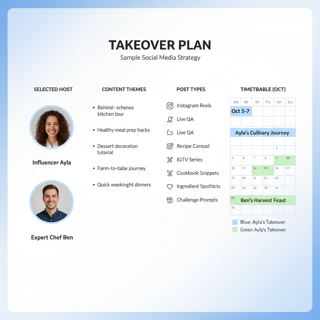 Align Theme with Host’s Strengths — how to do an instagram takeover
