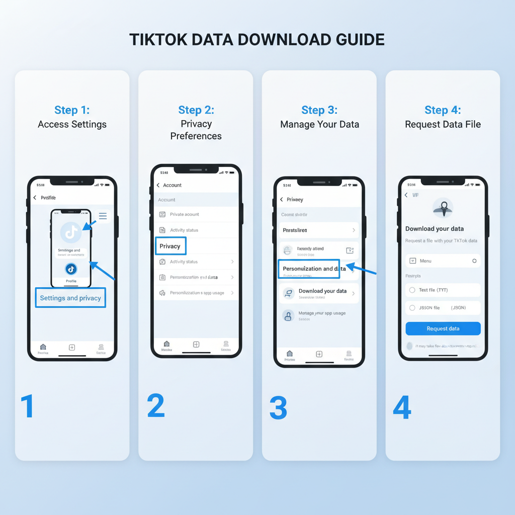 Check Your Account Settings and Privacy Preferences — how to download all of your tiktok videos at once