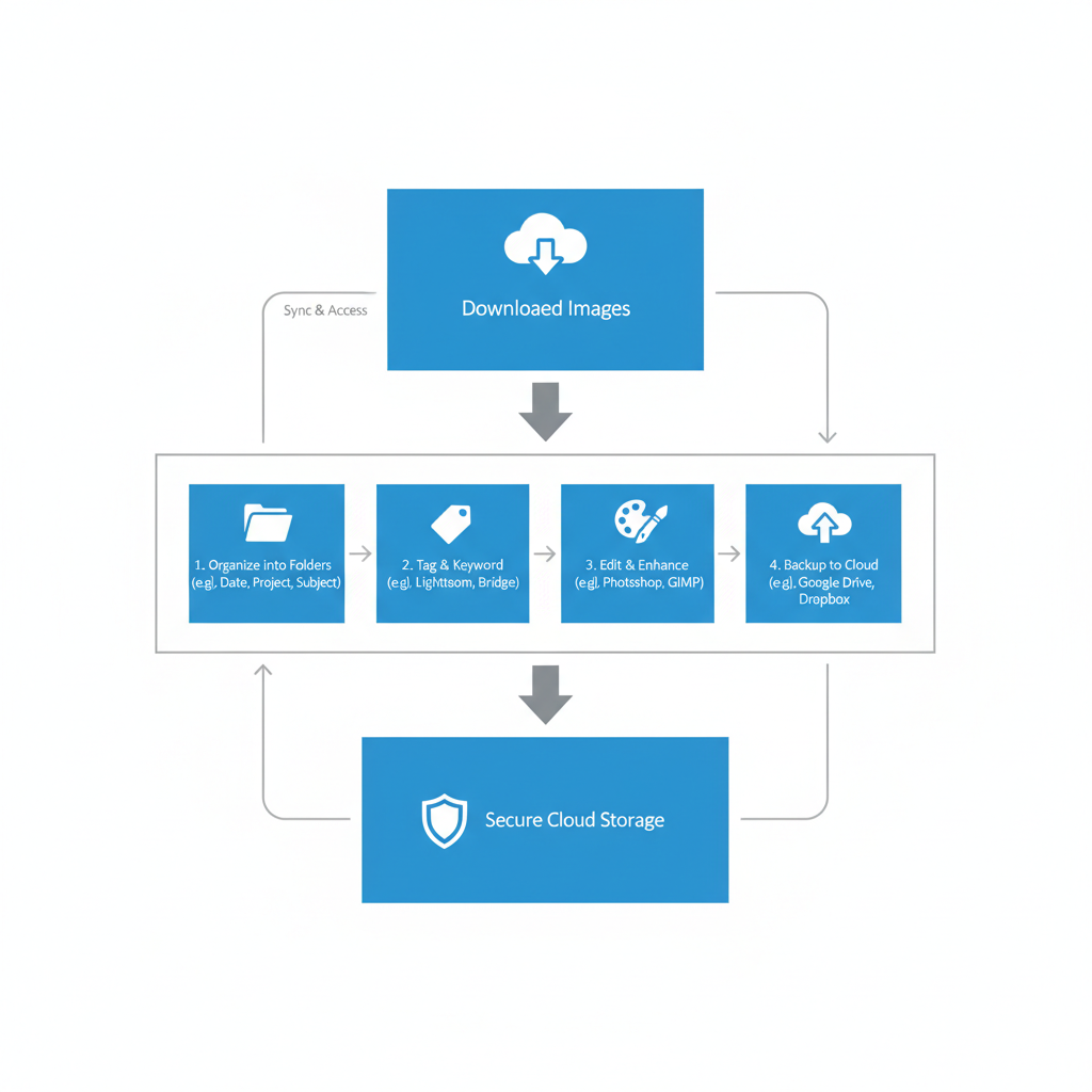 Cómo Descargar y Organizar Imágenes del Facebook — how to download and manage facebook images