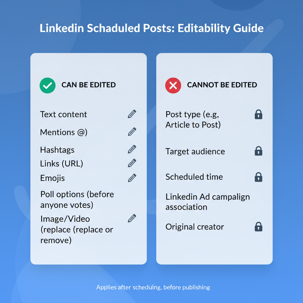How to Edit a Scheduled Post on LinkedIn Step by Step — how to edit a scheduled post on linkedin
