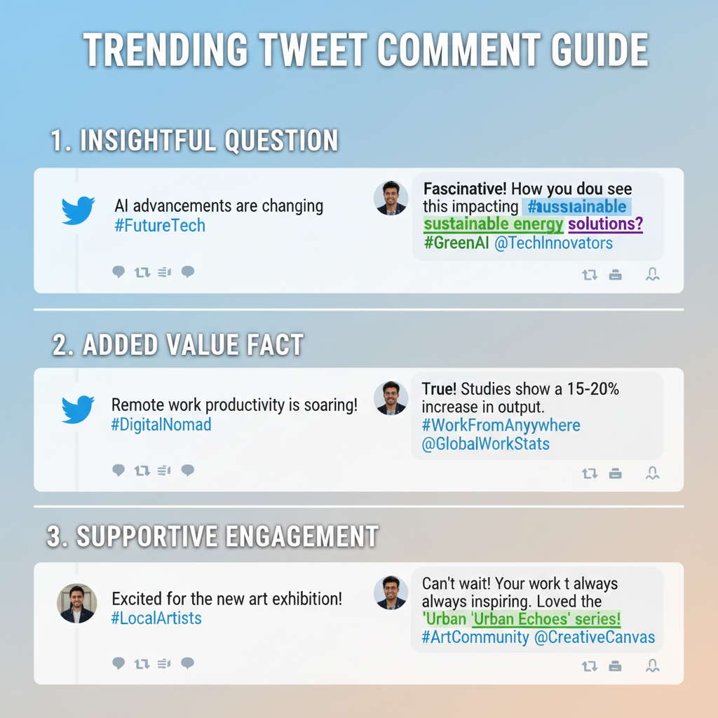 Identifying the Right Tweets to Comment On — how to effectively comment on a tweet for engagement