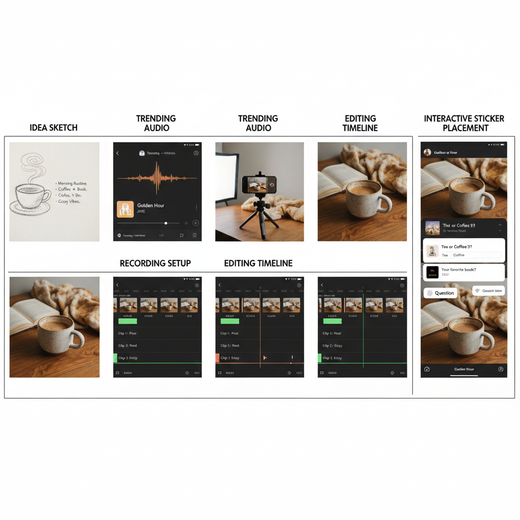 Adding Interactive Story Elements — how to effectively post story reel on instagram