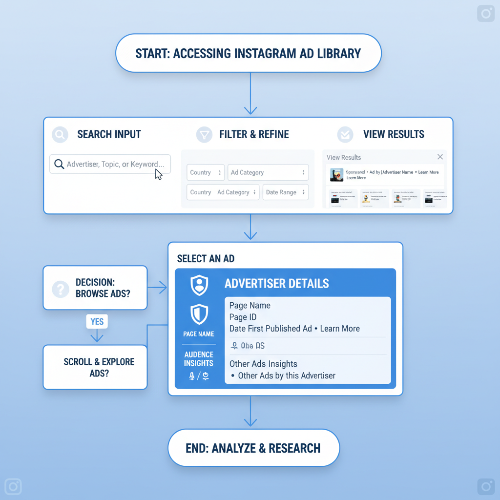 Identifying Sponsored Content Indicators — how to find ads on instagram