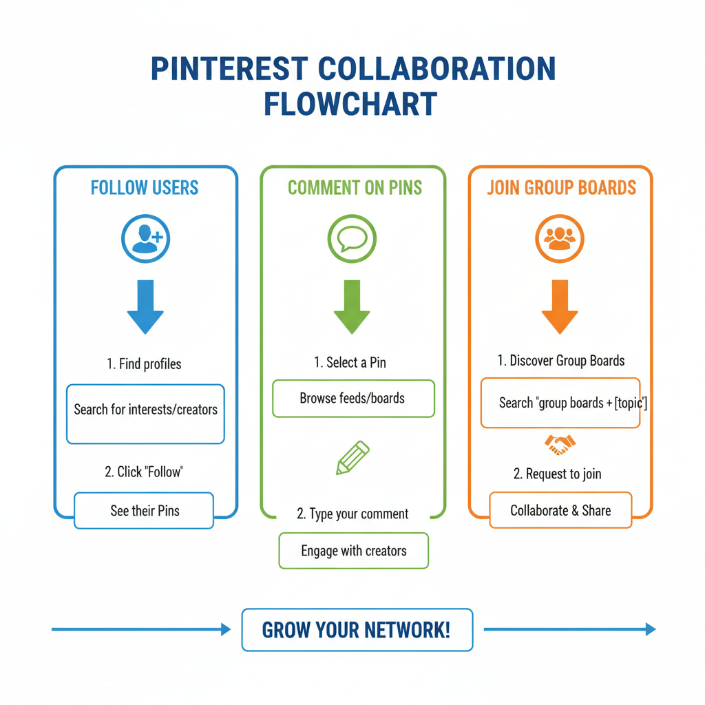 Exploring Boards and Pins to Identify Like-Minded Creators — how to find and connect with people on pinterest