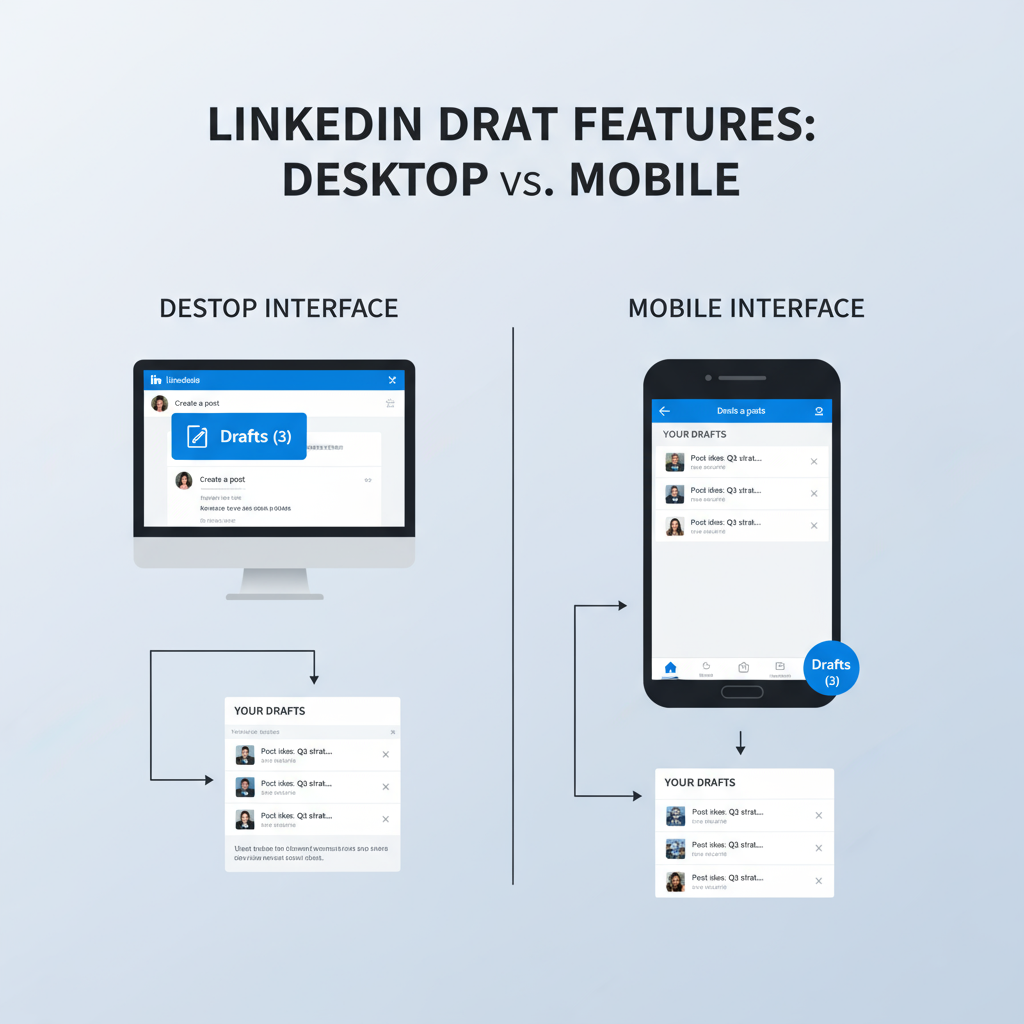 Why Saving Drafts Supports Your Content Strategy — how to find draft posts on linkedin