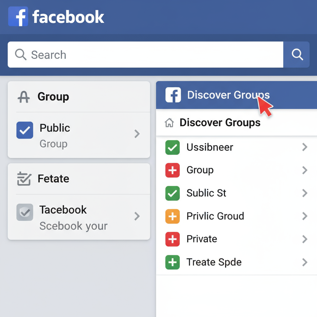Explore Facebook’s “Discover Groups” Feature — how to find the right facebook group