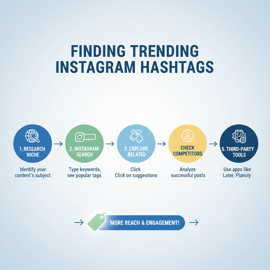 Use Instagram’s Search Bar to Locate Related and Popular Tags — how to find trending instagram hashtags